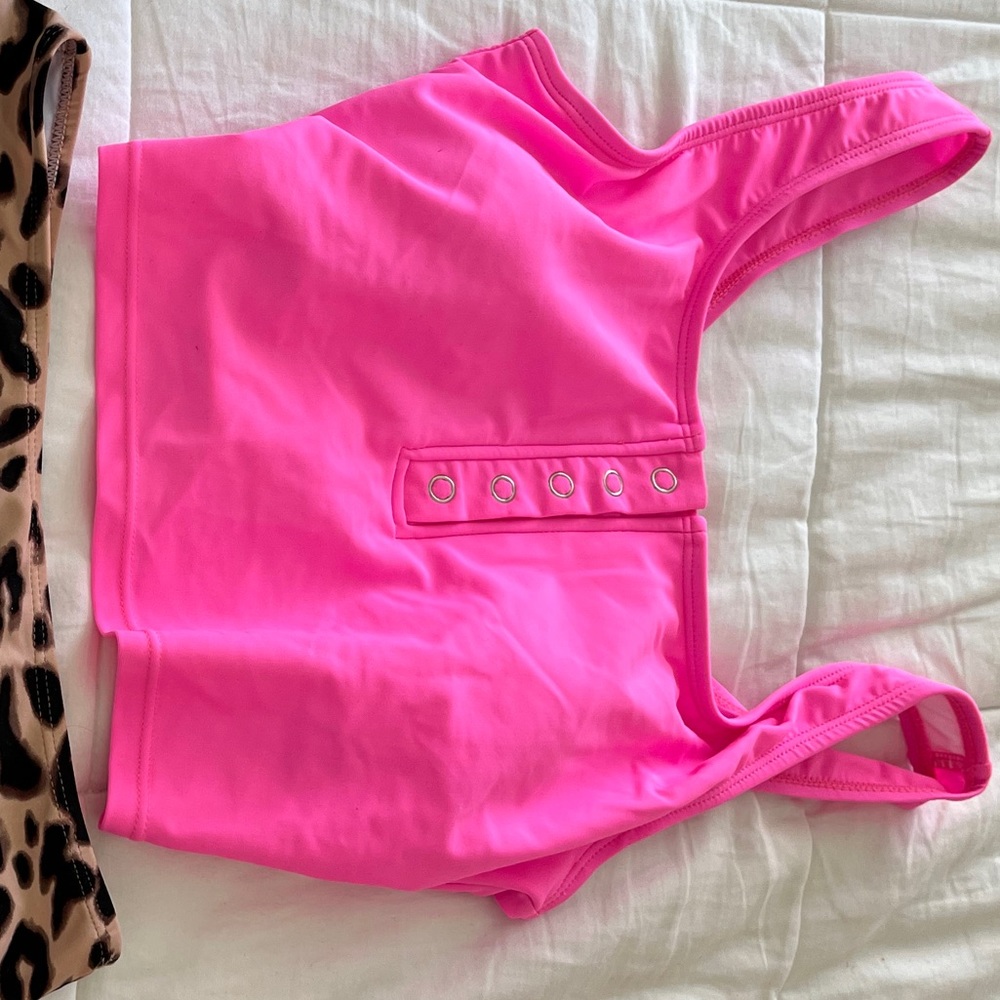 NEON AND CHEETAH TANK KINI